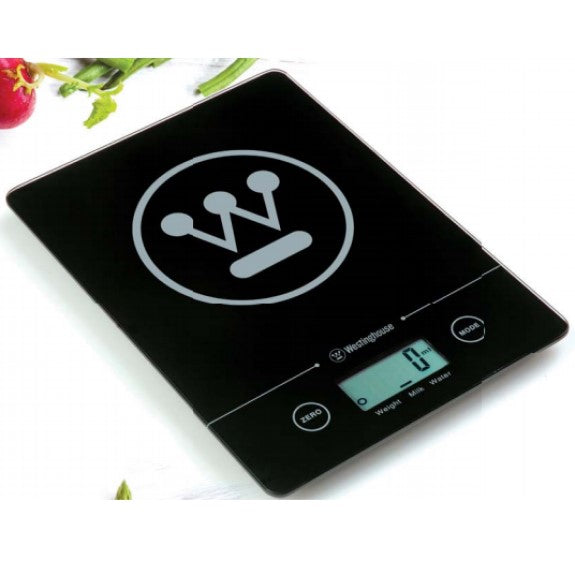 Westinghouse Slimline Digital Kitchen Scales - Black