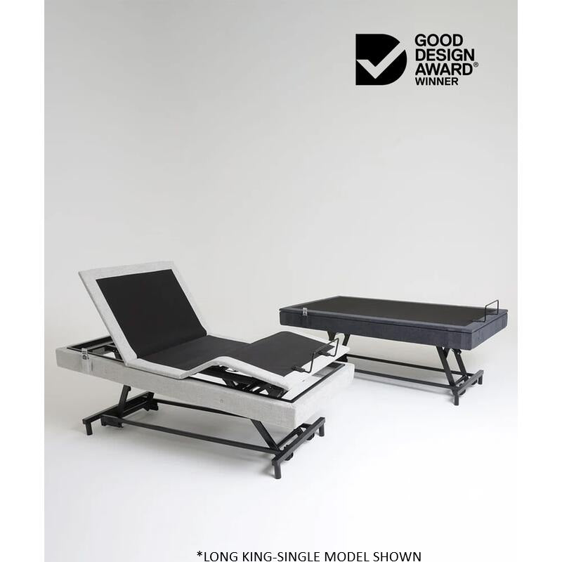 Sleeptite Sirius Adjustable Bed Base - King Single - Stone