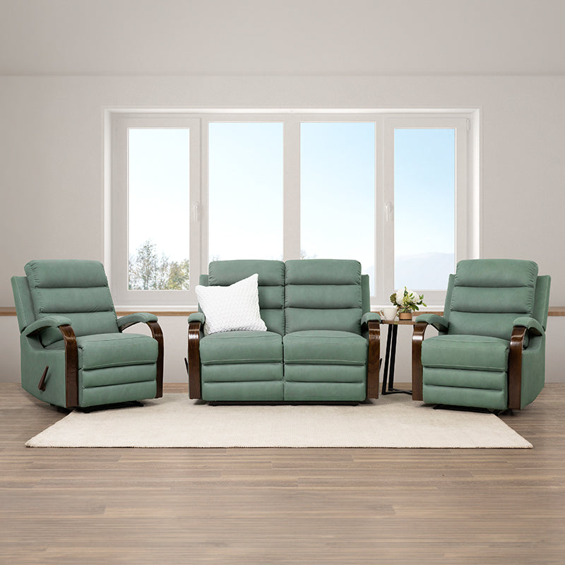 Alamo Fabric Recliner - Avocado