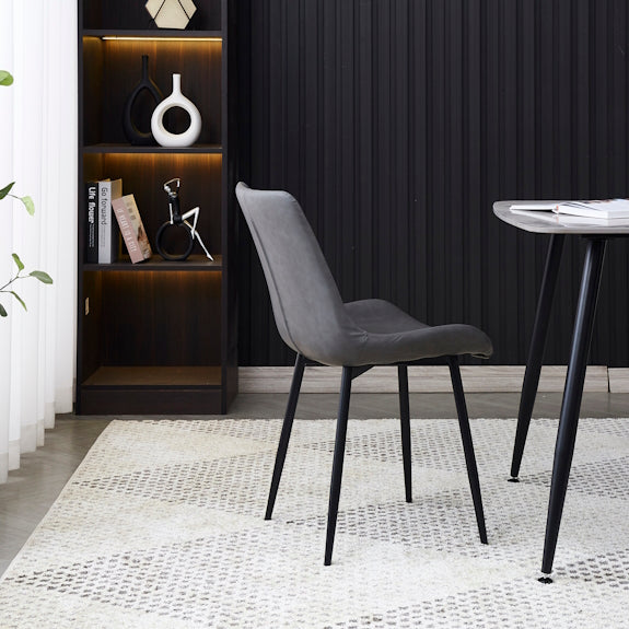 Apollo Dining Chair - Grey/Black
