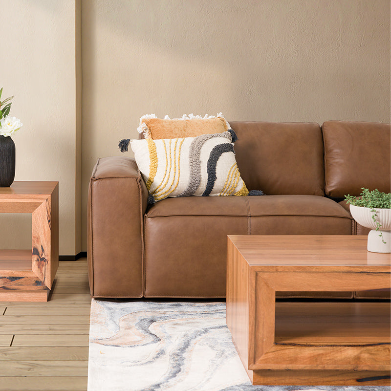 Arbor Timber Coffee Table - Marri/Natural