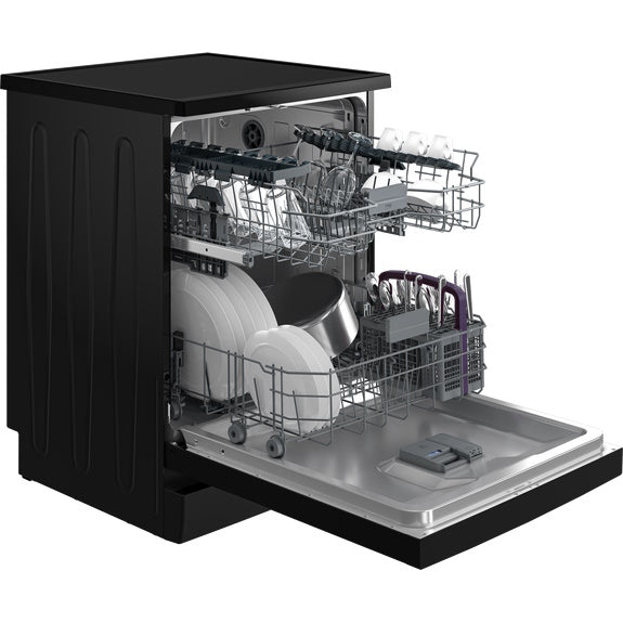 Beko 60cm Freestanding Dishwasher - Black