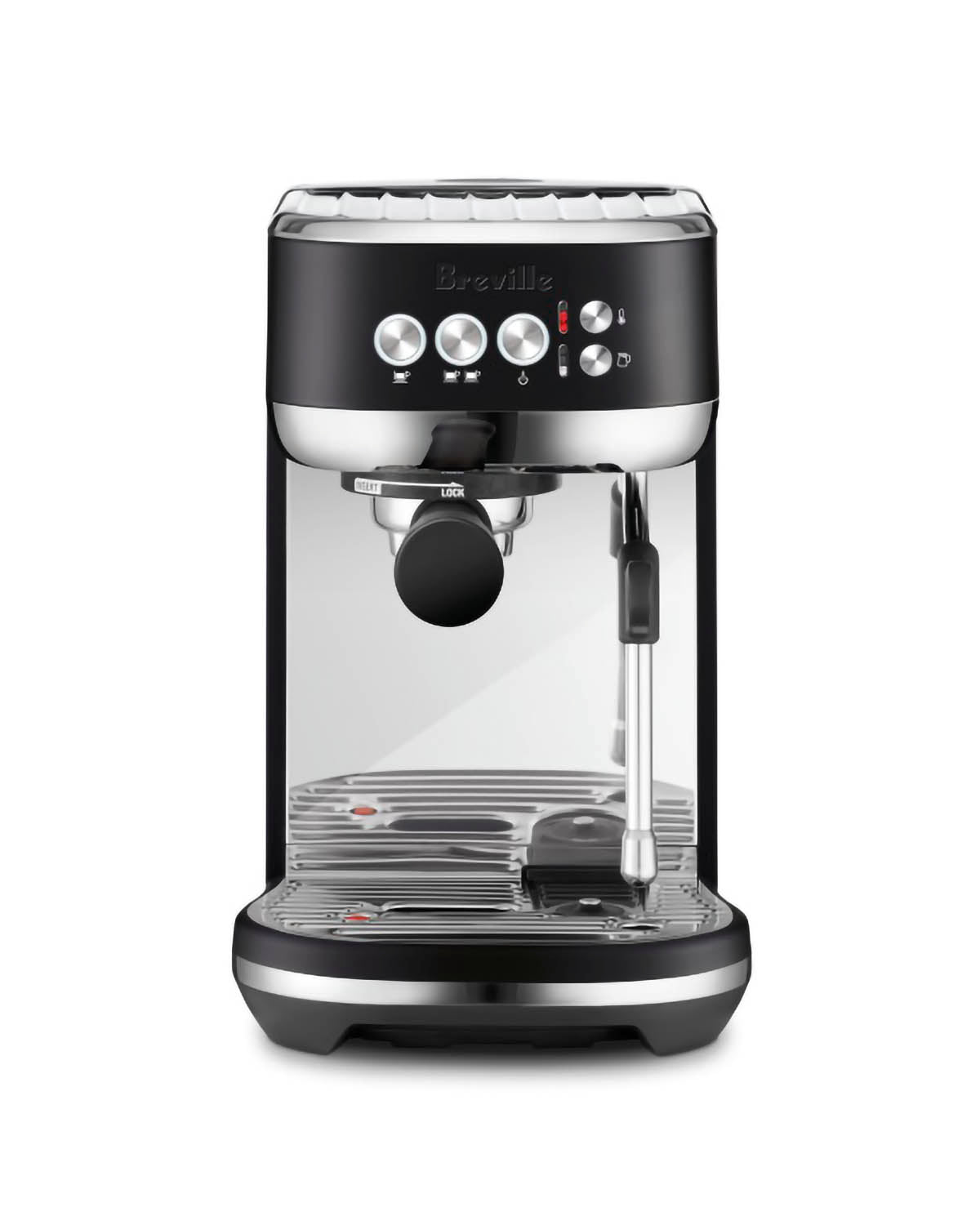 Breville The Bambino Plus Automatic Espresso Coffee Machine - Black Truffle
