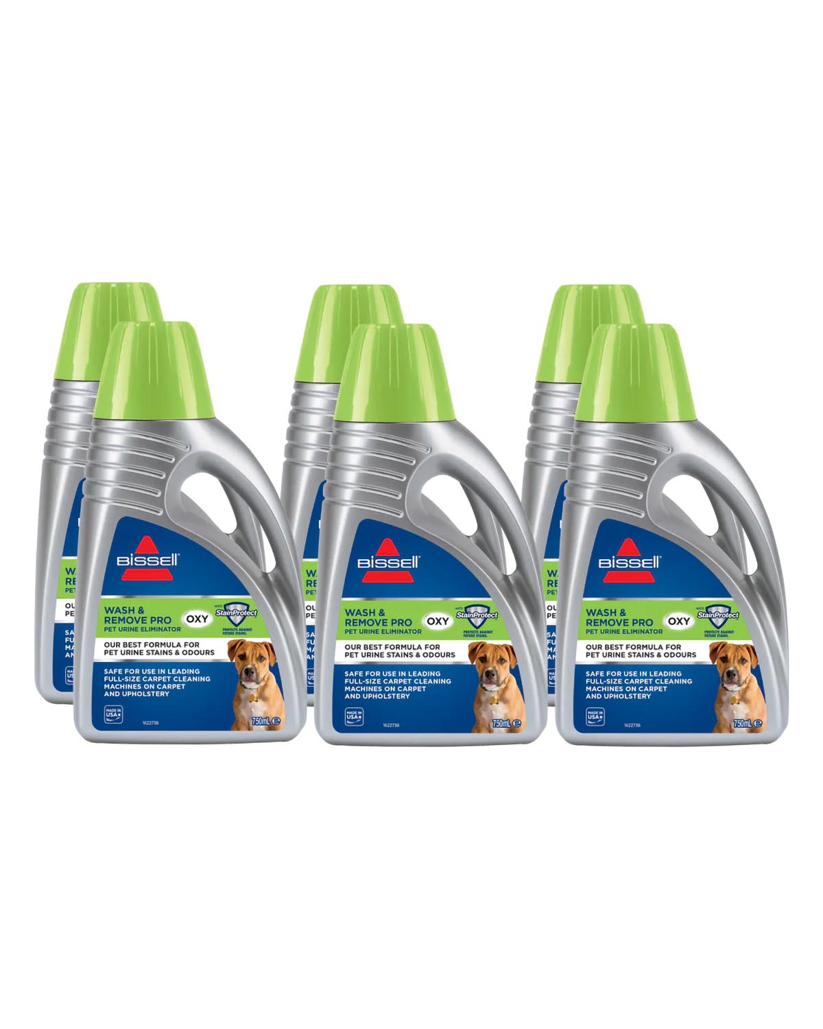 Bissell 2833E Wash & Remove Pro Oxy Six Pack