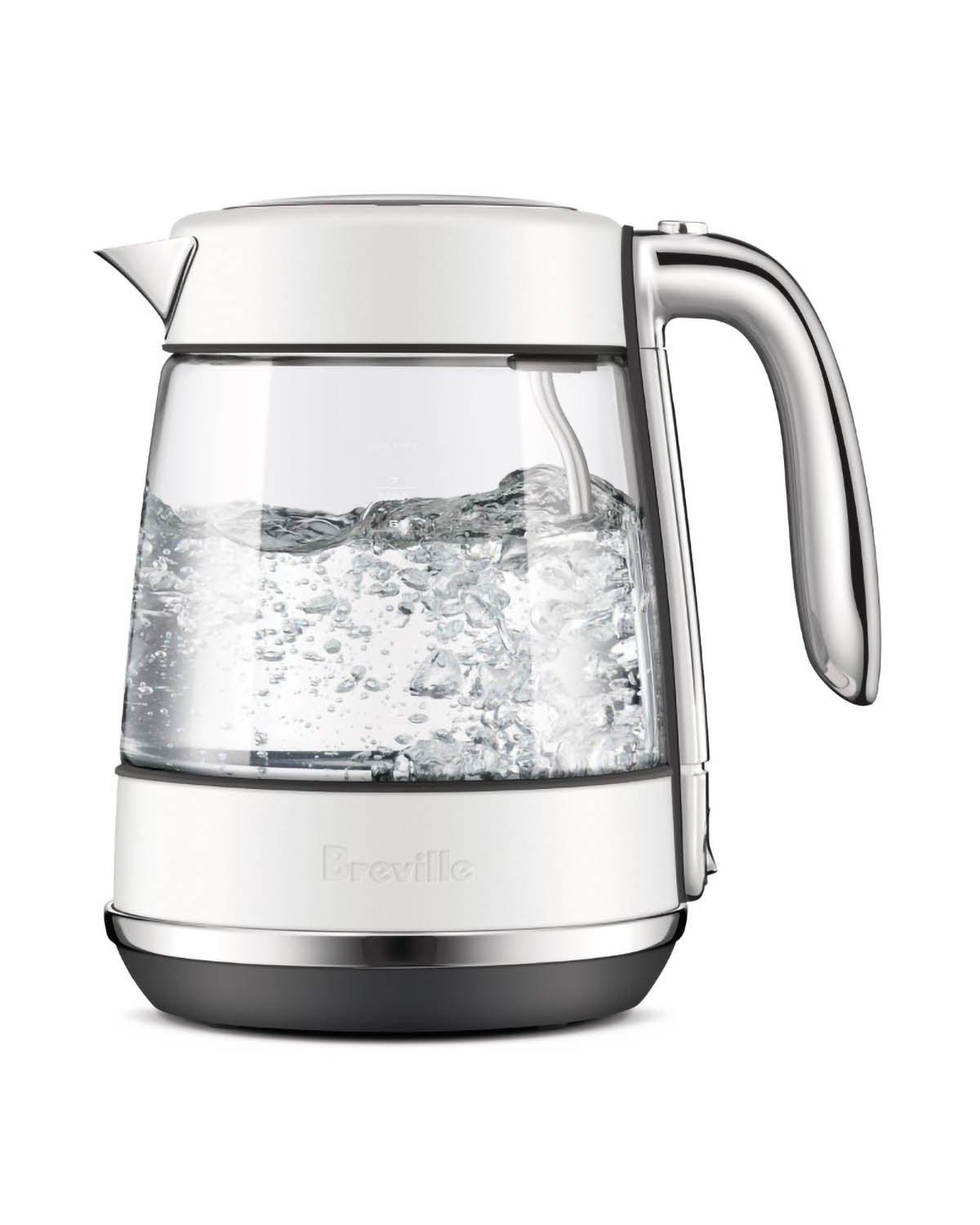 Breville 1.7L the Crystal Luxe Glass Kettle - Sea Salt