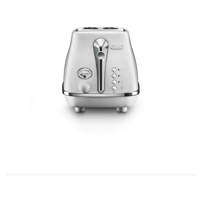 DeLonghi Icona Capitals 2 Slice Toaster - Helsinki White
