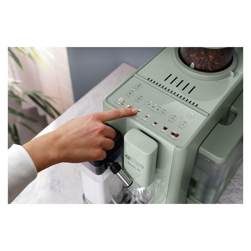 DeLonghi Rivelia Lite Fully Automatic Coffee Machine - Green