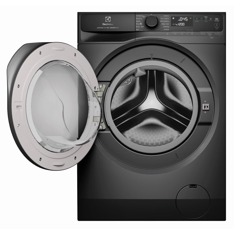 Electrolux 9kg UltimateCare 700 Series Front Load Washing Machine - Dark Onyx