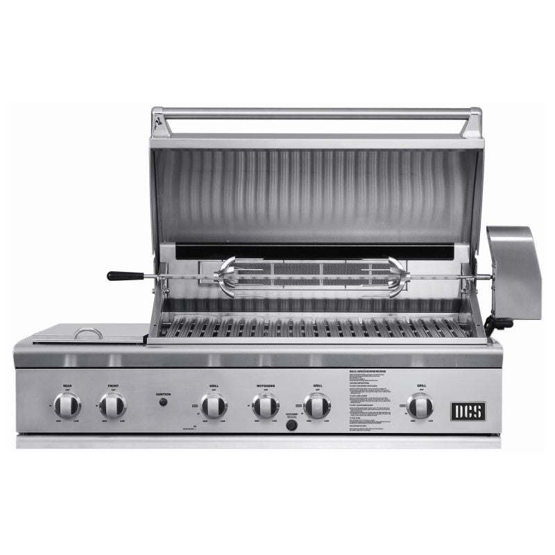 Fisher & Paykel 48" Series 7 DCS Grill with Rotisserie and Side Burners, Natural Gas