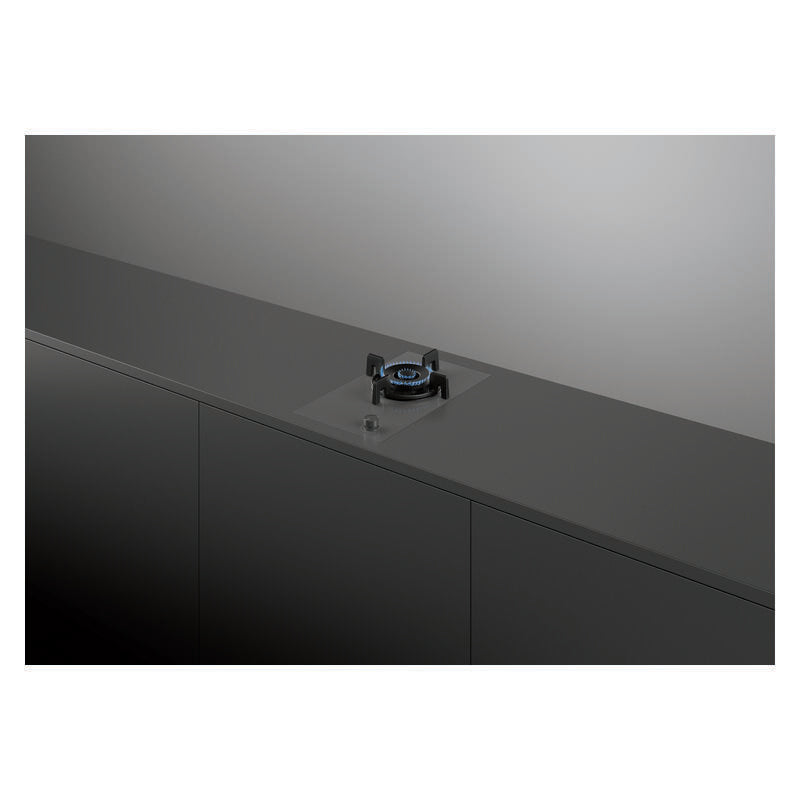 Fisher & Paykel 30cm Series 9 1 Burner Gas Cooktop LPG - Grey Glass
