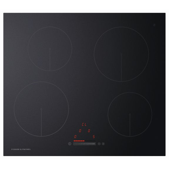 Fisher & Paykel 60cm 4-Zone Induction Cooktop - Black (Series 5)