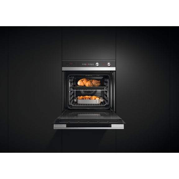 Fisher & Paykel 60cm Pyrolytic Built-In Oven with 7 Functions - Black (Contemporary Series 5)