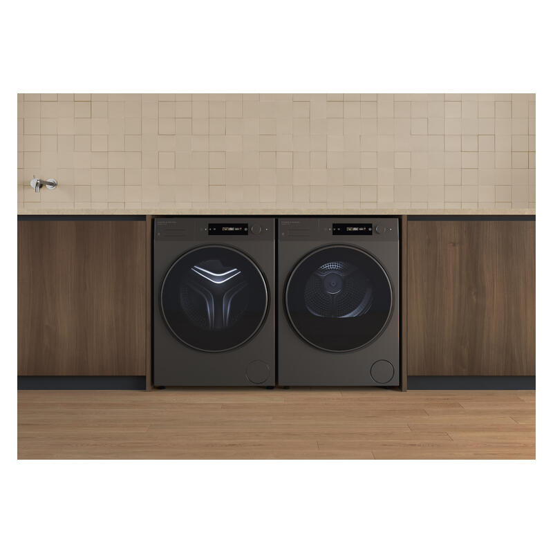 Fisher & Paykel 10kg S7 Front Load Washing Machine - Flexidose - Graphite with Dial