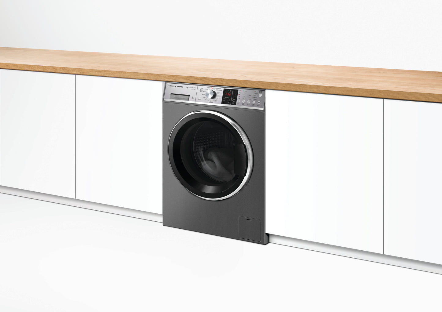 Fisher & Paykel 10kg Series 9 Front Loader Washer, Steam Care