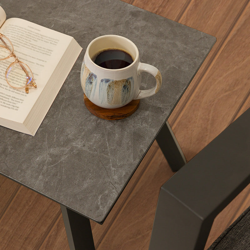 Floyd 5 Piece Recliner Chat Set - Gunmetal/Black