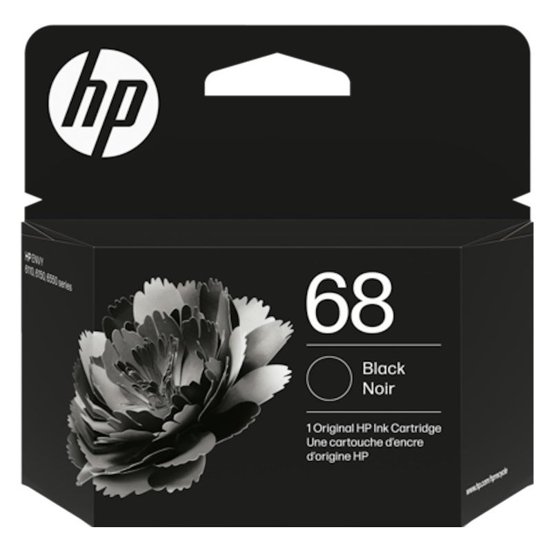 HP 68 Black Original Ink Cartridge