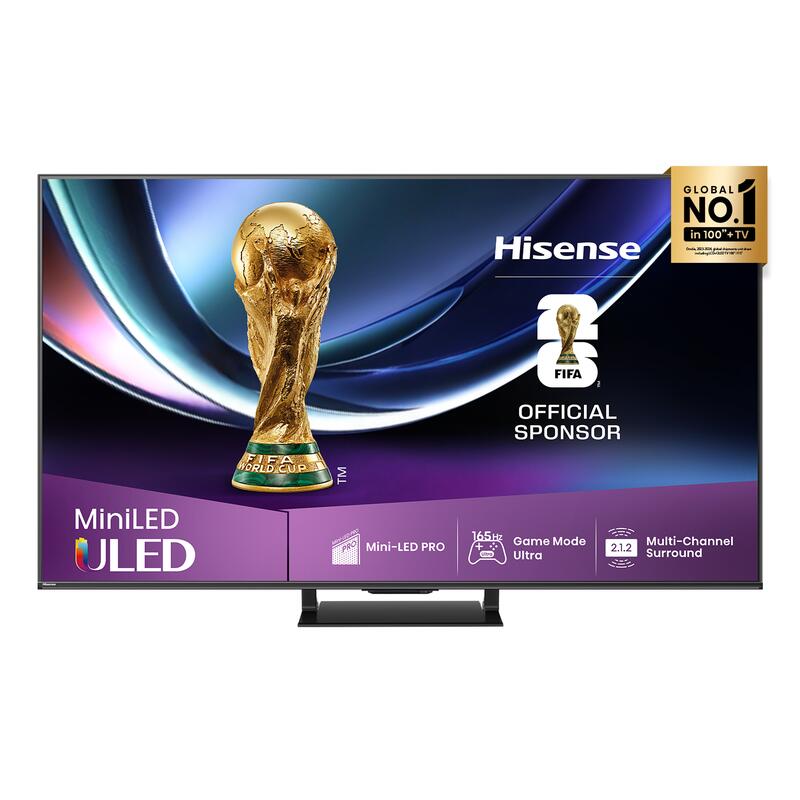 Hisense 85" U7QAU Smart 4K ULED Mini-LED TV (2025)