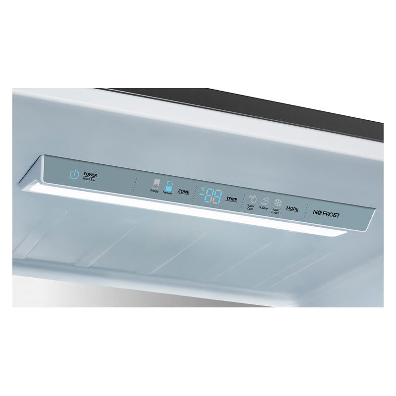 Hisense 417L Bottom Mount Refrigerator - Black