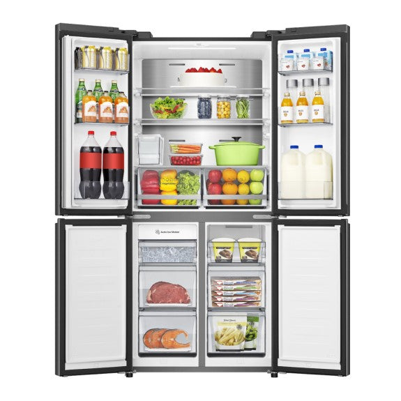 Hisense 483L French Door Refrigerator - Black