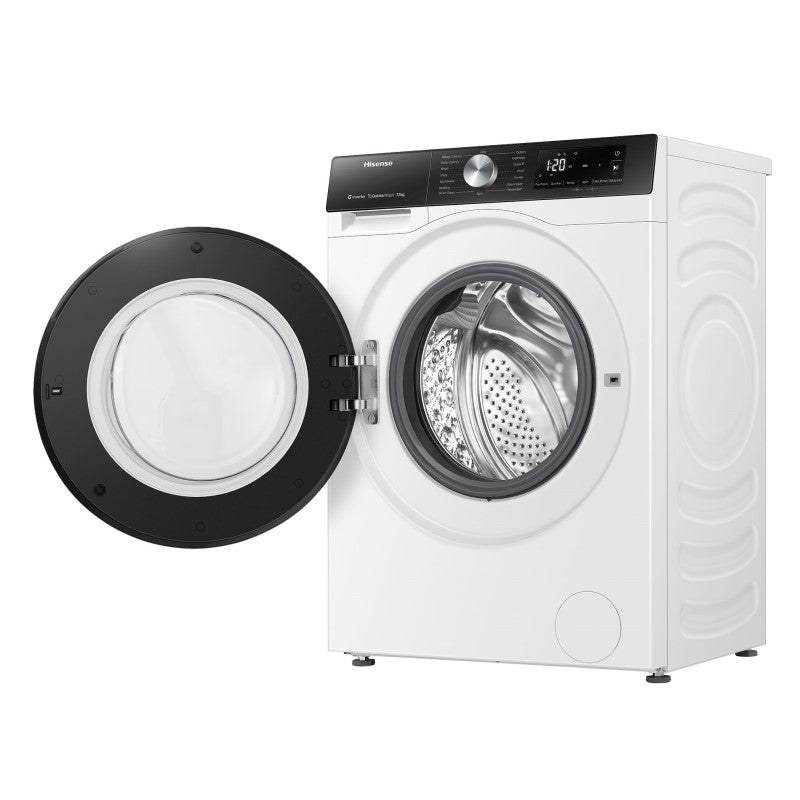 Hisense 7.5kg Front Load Washer - White