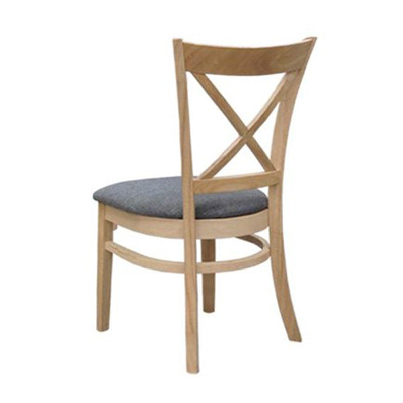 Java Timber Dining Chair - Natural/Grey