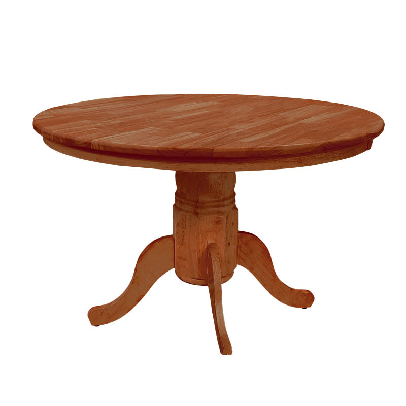 Joy 105cm Round Timber Dining Table - Antique Maple