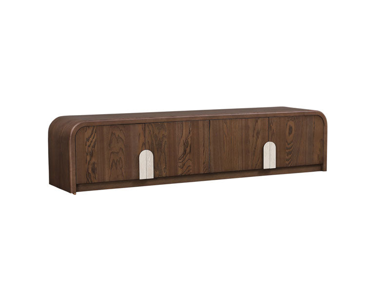 Karvia 2100 Entertainment Unit - Walnut