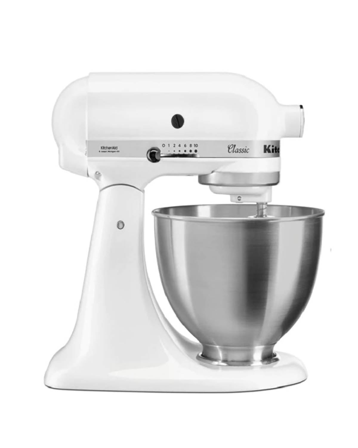 KitchenAid Classic Tilt Head Stand Mixer - White
