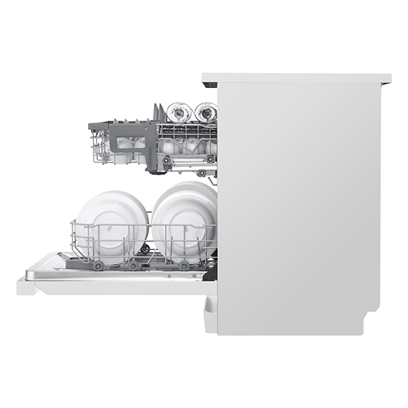 LG 60cm QuadWash Dishwasher - White