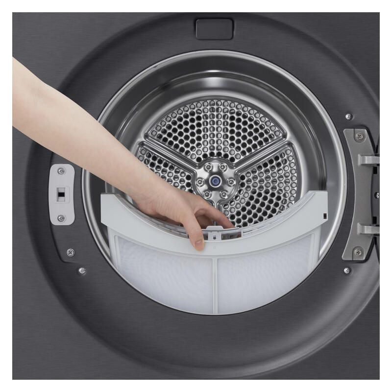 LG 9kg Series 9 AI Heat Pump Dryer - Matte Black