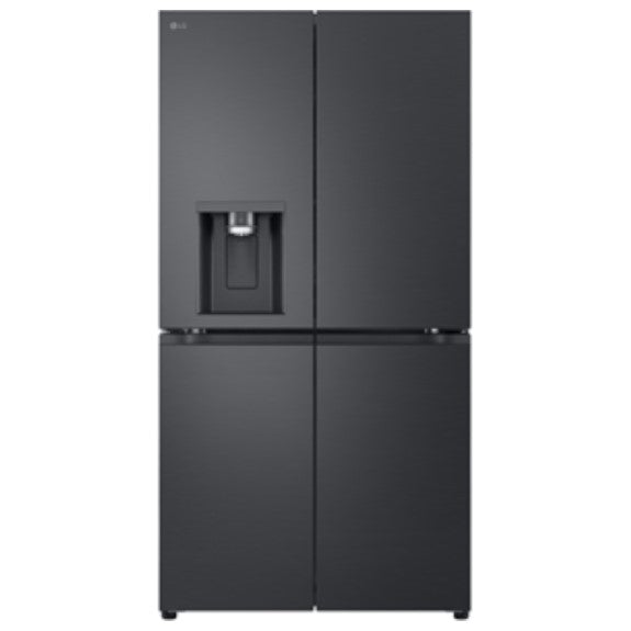 LG 638 Litre French Door Refrigerator - Matte Black
