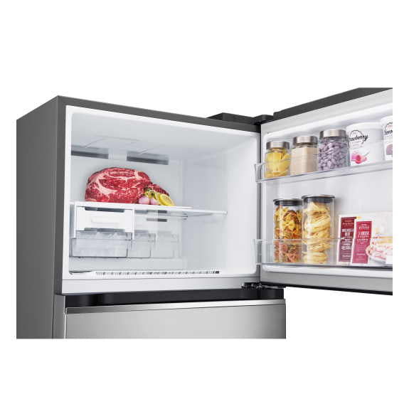 LG 375 Litre Top Mount Refrigerator - Silver