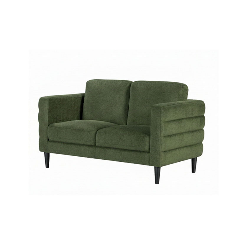 Metro 2 + 3 Seater Sofa Lounge Suite Set - Forest Green Fabric