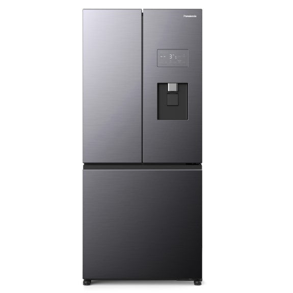 Panasonic 493L Premium French Door Fridge - Silver