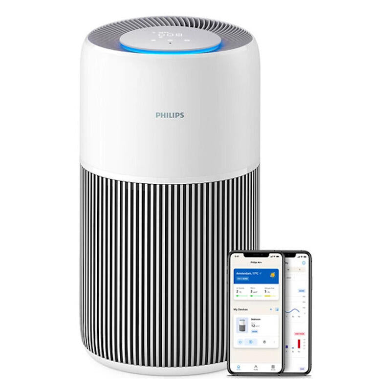 Philips PureProtect 2200 Series Smart Air Purifier - Silver & White