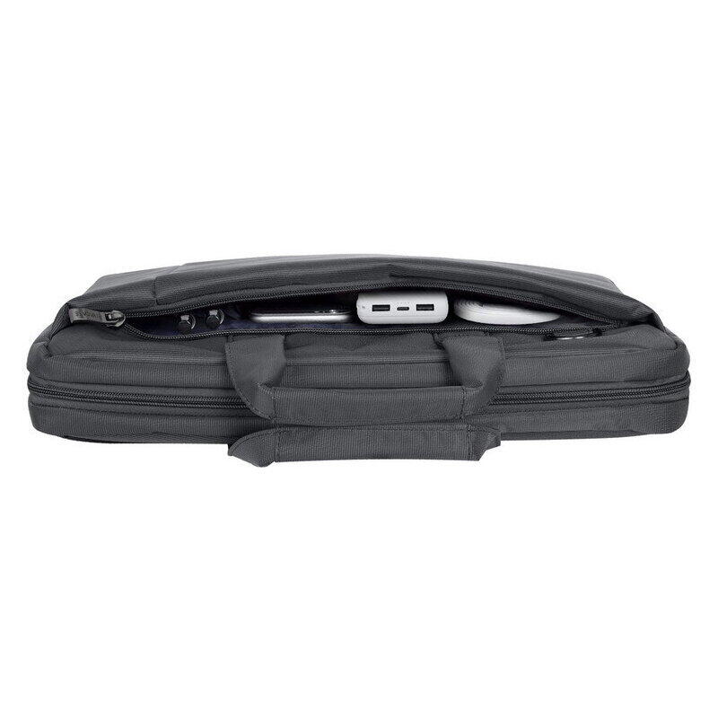 Rivacase 15.6" Laptop Bag with Shoulder Strap - Grey (8231)