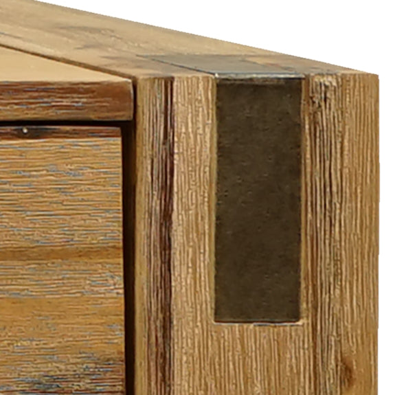 Sanava 3 Drawer Desk - Driftwood