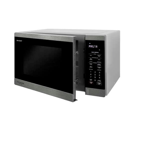 Sharp 34 Litre Mid Size Microwave Oven - Stainless Steel