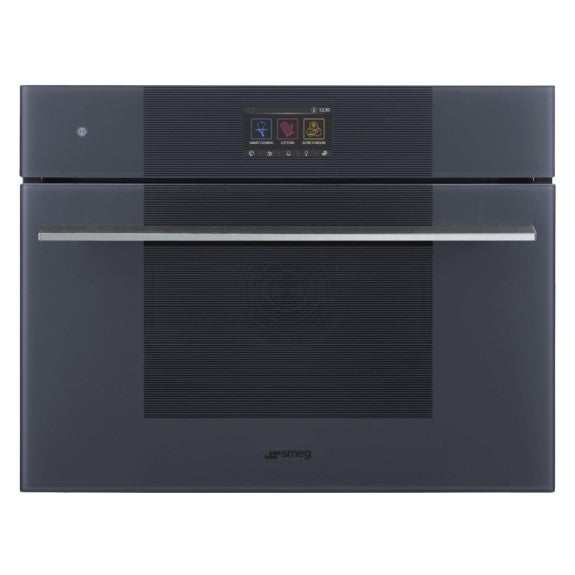 Smeg 45cm Linea Compact Omnichef Oven - Neptune Grey