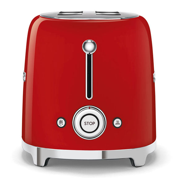 Smeg Retro Style 2 Slice Toaster - Red