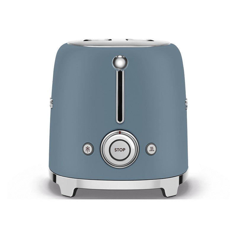 Smeg Retro Style 2 Slice Toaster - Storm Blue