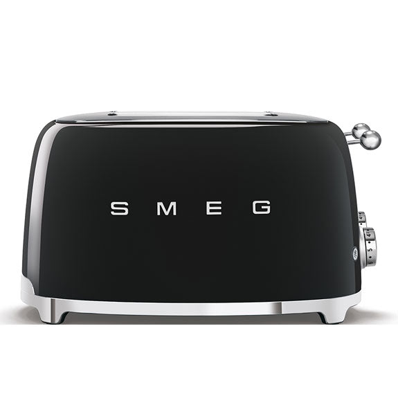 Smeg Retro Style 4 Slice Toaster - Black