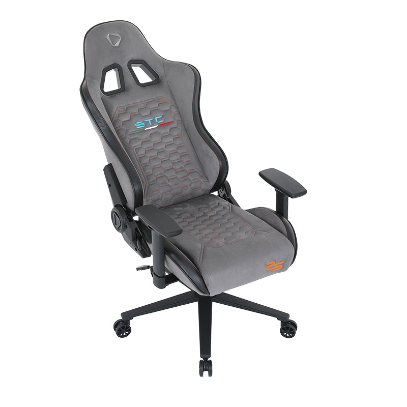 ONEX STC 25Years Limited Ed. Alcantara Gaming Chair - Volcanic Ash Grey/Black