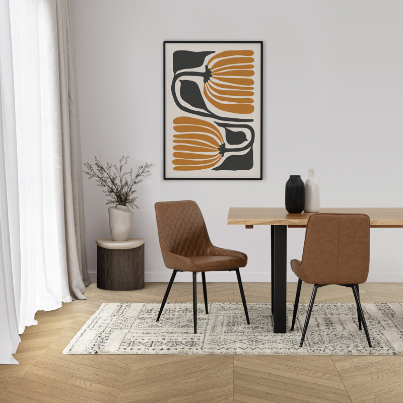 Viktor Dining Chair - Tan