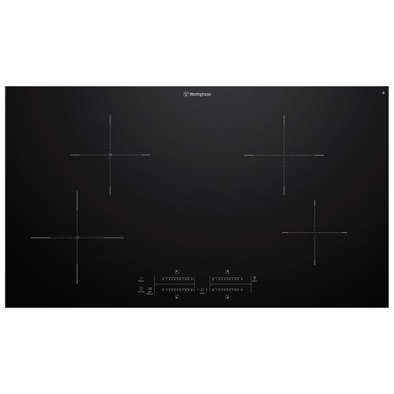 Westinghouse 90cm 4 Zone Induction Hob2Hood Cooktop