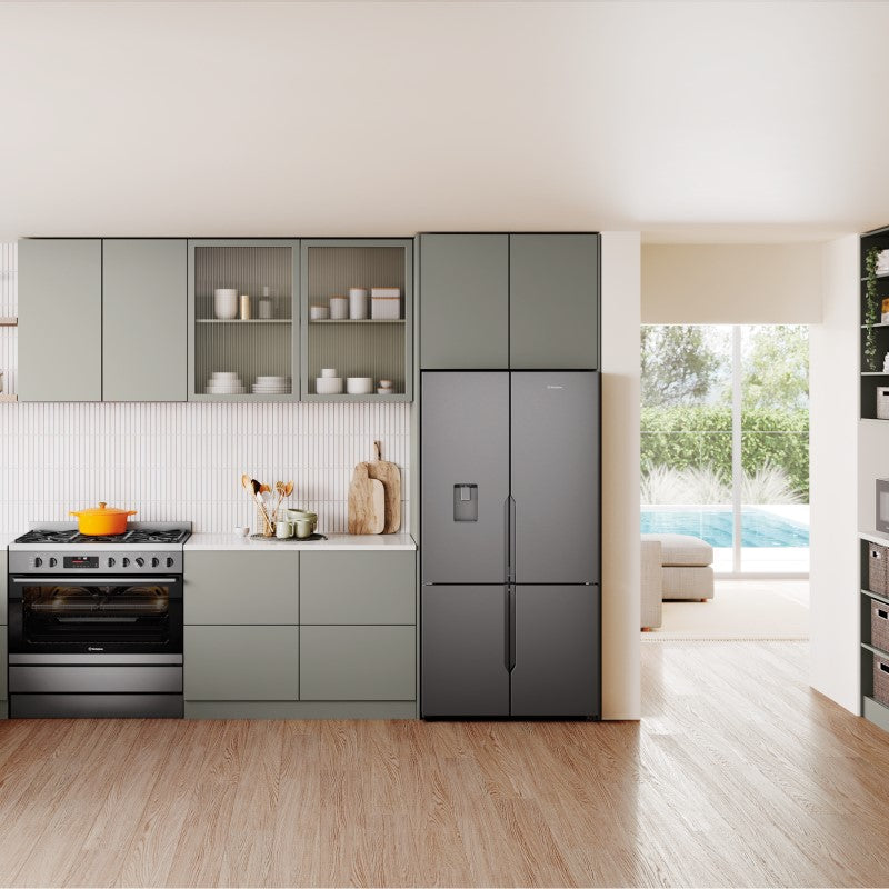 Westinghouse 564 Litre French Quad Door Refrigerator - Matte Black