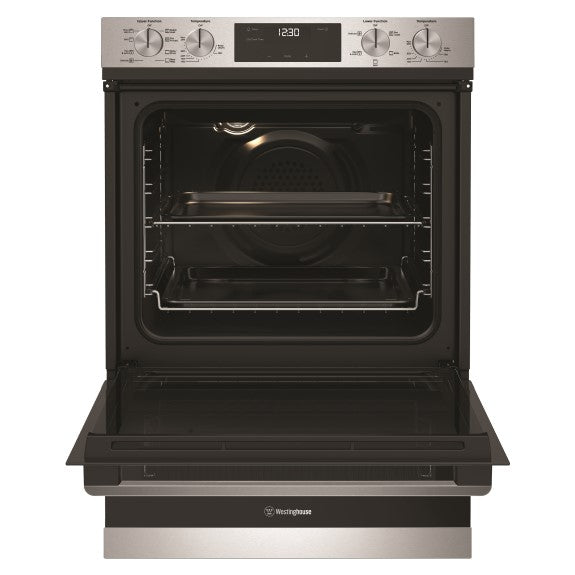 Westinghouse 60cm Multifunction Duo Oven - Stainless Steel