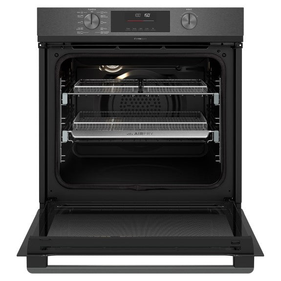 Westinghouse 60cm Mutli-Function 10 Pyrolytic Oven - Airfry-Steambake Dark SS