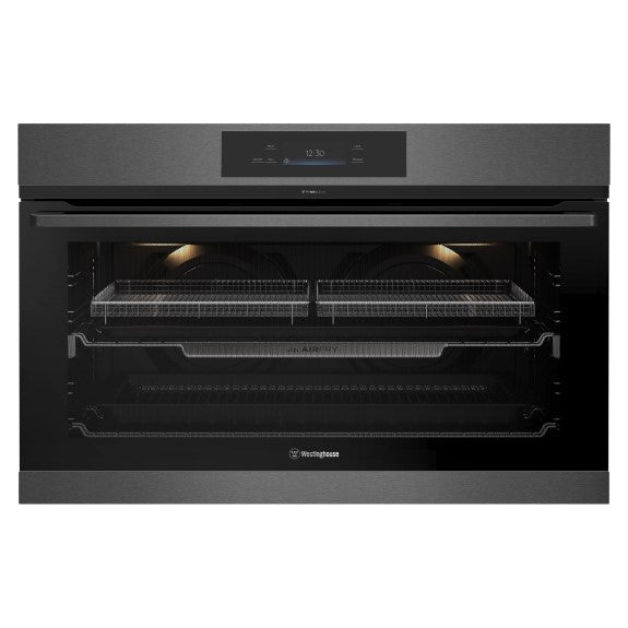 Westinghouse 90cm Multi-Function Pyro Oven with Airfry and Steambake - Dark Stainless Steel