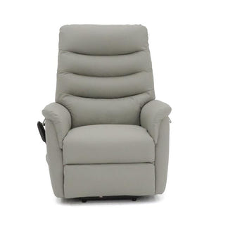 Avante Stirling Lift & Recline Standard Leather Arm Chair - Beach